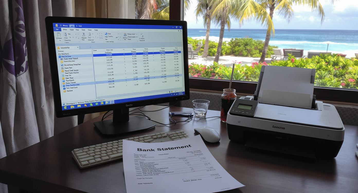 Équipe mixte travaillant sur ordinateurs